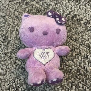 - Hello Kitty plushie